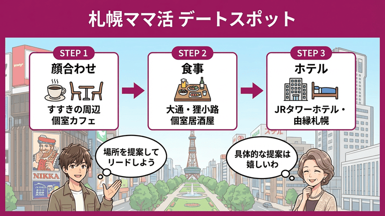 札幌のママ活向けデートスポット