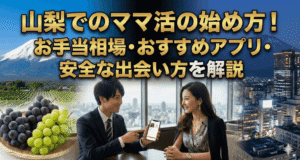 山梨でのママ活の始め方！お手当相場・おすすめアプリ・安全な出会い方を解説